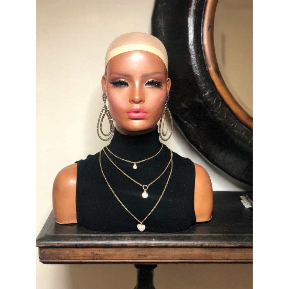 2 FOR $5 BLONDE WIG CAP